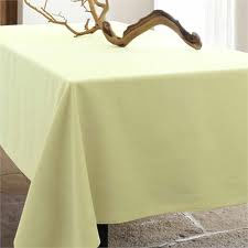 Teflon Coated Linen Tablecloth (Puccini. Sable - light beige)